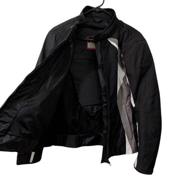 BILT BLM 2 Women's M Black/Grey Mesh Lightweight Motorcycle Jacket - Picture 4 of 8